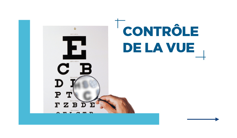 CONTRÔLE DE LA VUE