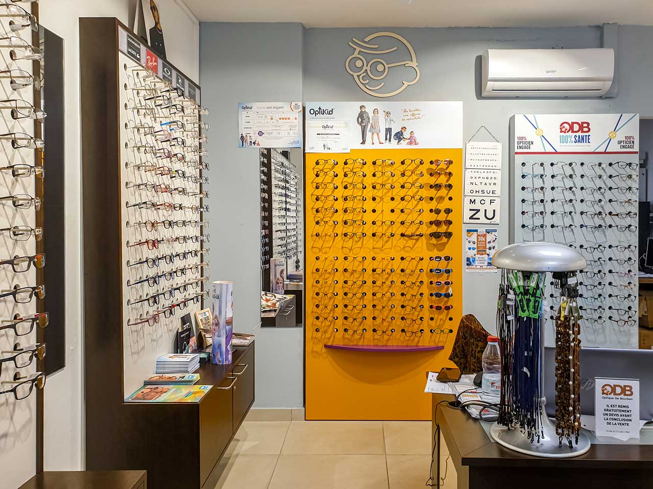 ODB Saint-André : un espace Optikid pour les enfants et des montures 100% santé odb saint-andre, espace optikid, 100% sante